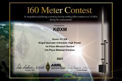 2021-ARRL-160-CW