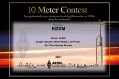 K0XM-2001-10M